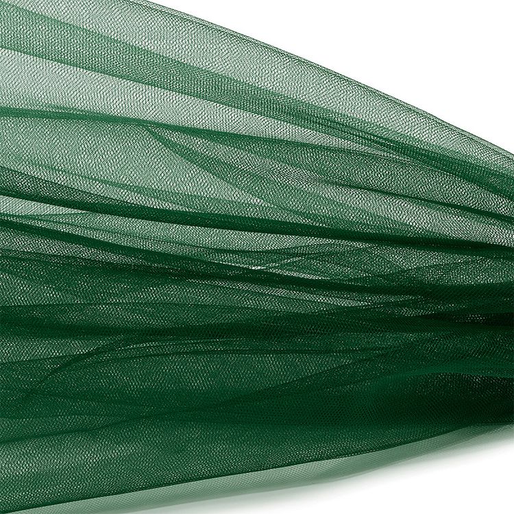 Еврофатин мягкий матовый Hayal Tulle, 5 м, ширина 300 см, 100% полиэстер, цвет: травяной, Hayal — картинка 2