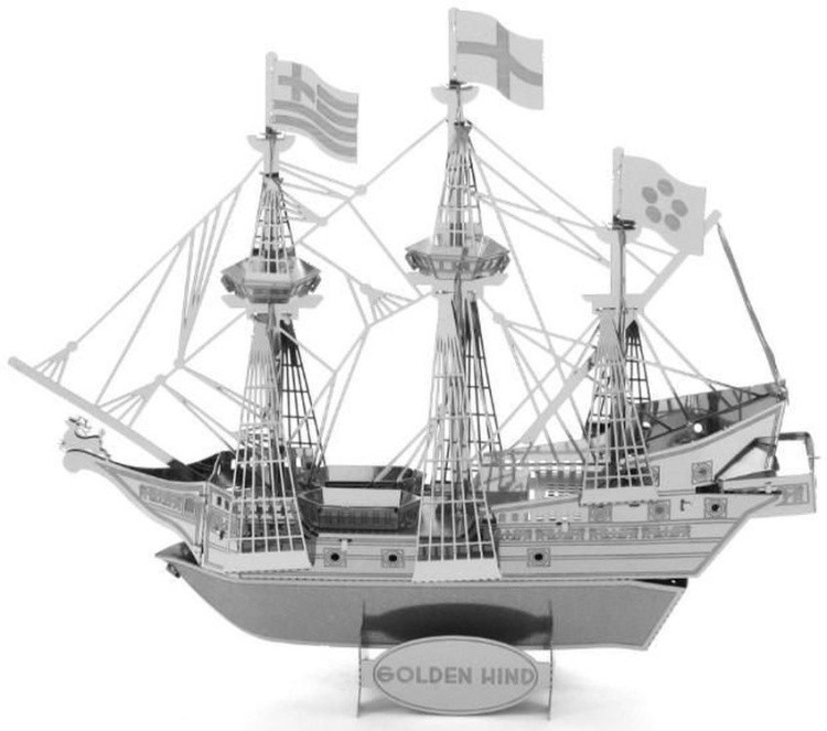 Сборная модель Галеон «Золотая лань» — картинка 3