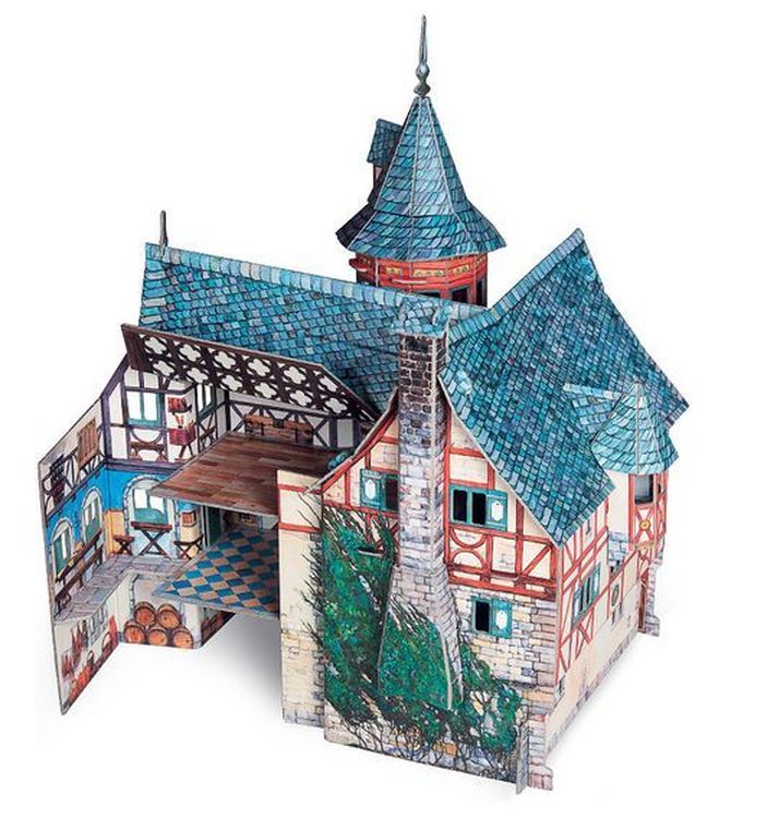 Сборная модель из картона «Новая ратуша» — картинка 3