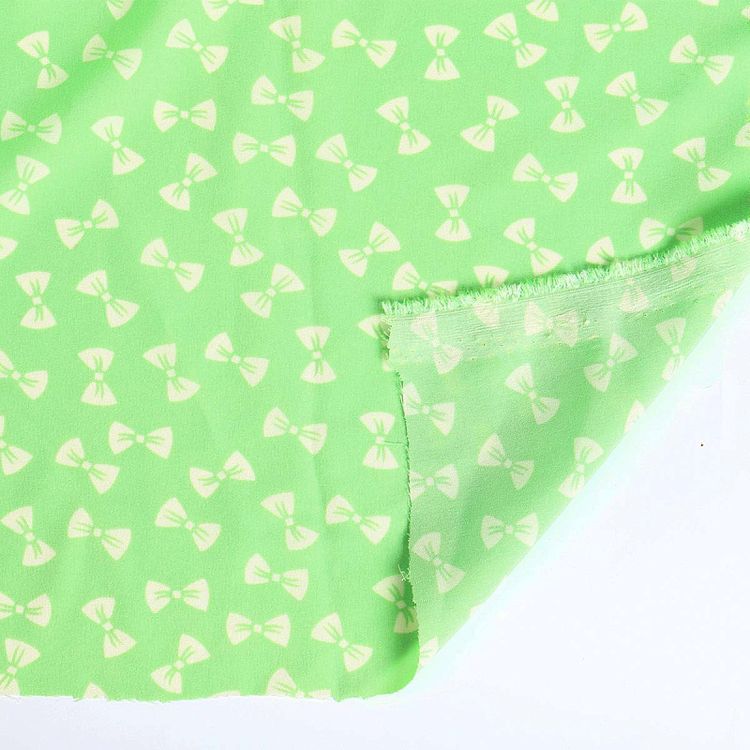 Ткань Софт, 5 м, ширина 150 см, 105 г/м2, цвет: зеленый, принт, TBY — картинка 3