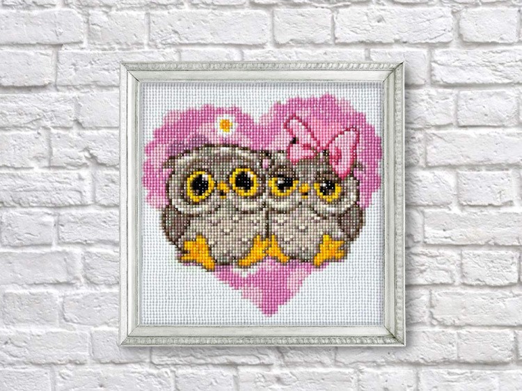 Алмазная вышивка «Нежность» — картинка 3