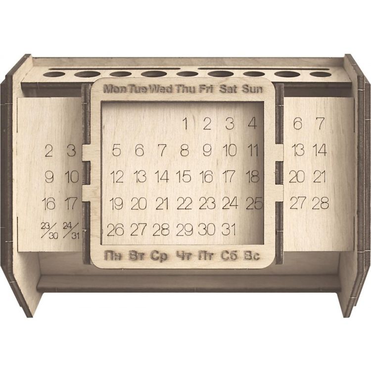 Сборная модель «Повседневный календарь-органайзер»