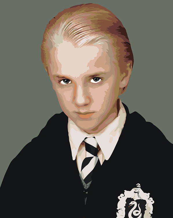 Картина по номерам «Гарри Поттер: Драко Малфой 8»