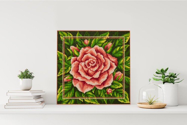 Алмазная вышивка «Роза» — картинка 2