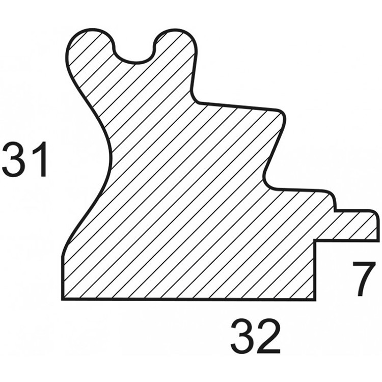 Багетная рама «Brenda», 30х40 см — картинка 5