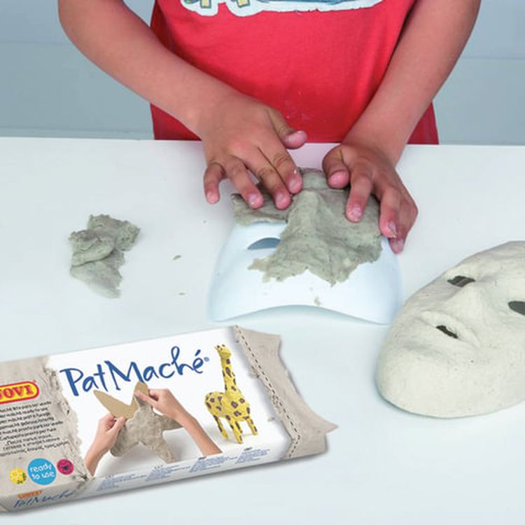 Паста папье-маше «Patmache» JOVI, 170 г, серый — картинка 5