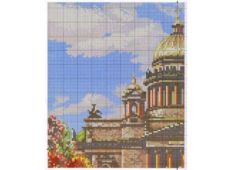Набор для вышивания «Исаакиевский собор» — картинка 2