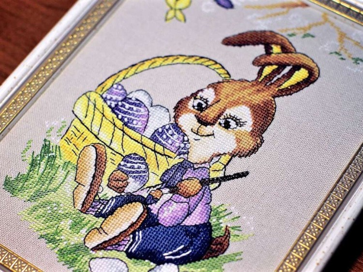 Набор для вышивания «Пасхальный кролик» — картинка 4