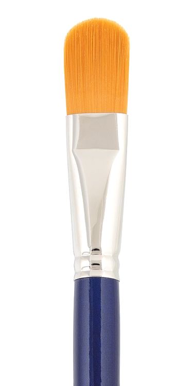 Кисть синтетика «Gallery» №20, овальная, 5 шт., длинная ручка, Vista-Artista — картинка 2