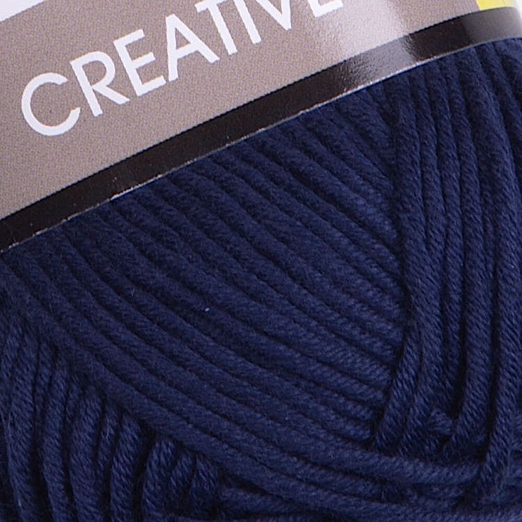 Пряжа YarnArt Creative (241), темно-синий, 5 шт. по 50 г — картинка 2