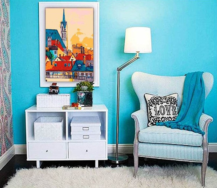 Картина по номерам «Прага» — картинка 2