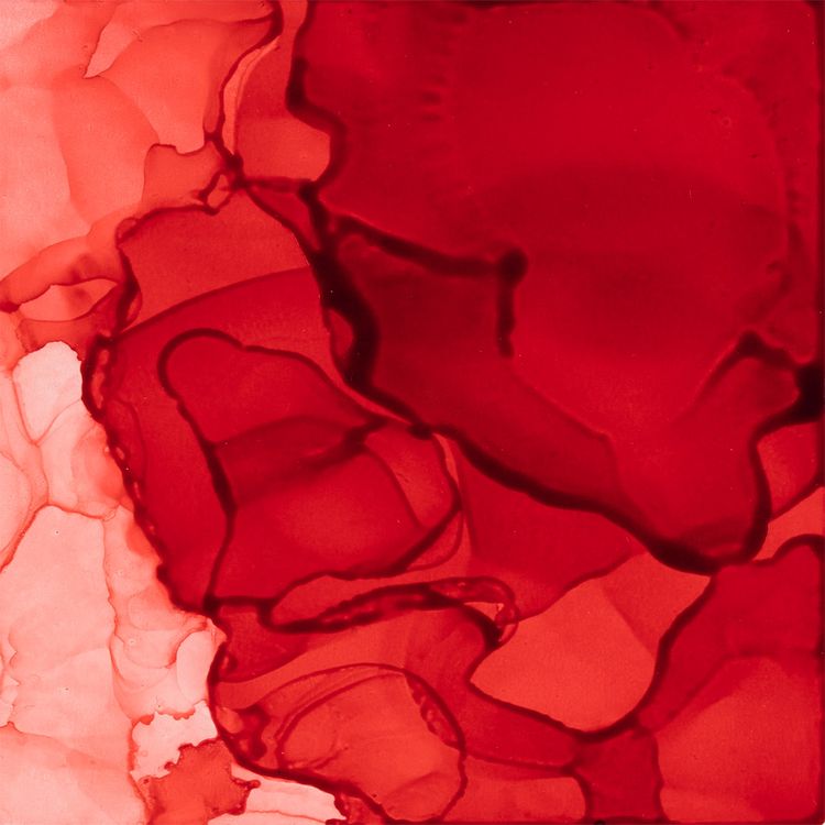 Спиртовые чернила (04 красный), 20 мл, Love2art — картинка 2