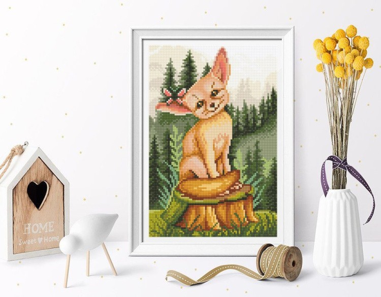 Алмазная вышивка «Фенек» — картинка 3