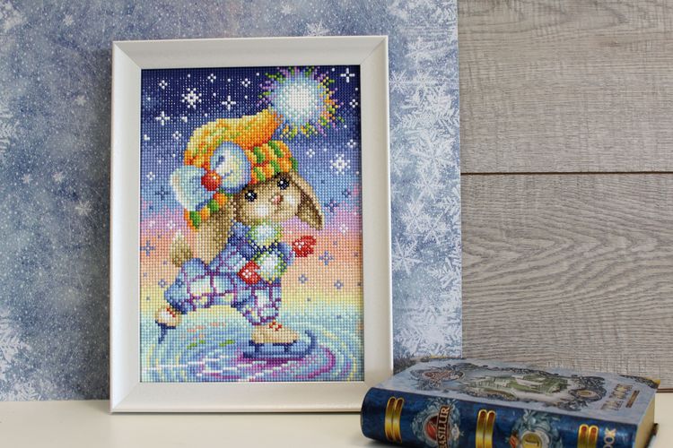 Алмазная вышивка «Модная фигуристка» — картинка 4