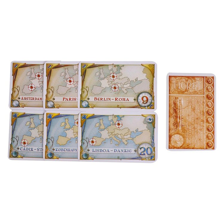 Настольная игра: Ticket to Ride: Европа (3-е рус. изд.) — картинка 10