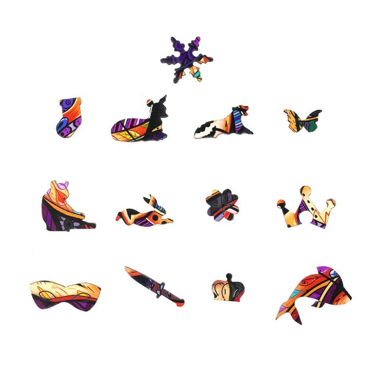 Деревянные пазлы «Огонь и вода L», Woodbests — картинка 4