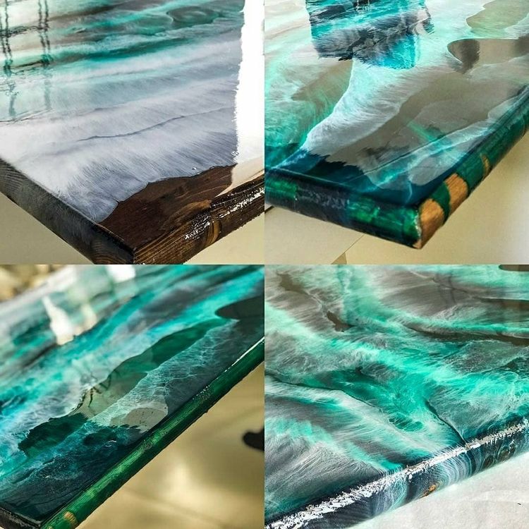 Прозрачная эпоксидная смола для рисования MixArt Resin, 7,5 кг, EpoximaxX — картинка 6