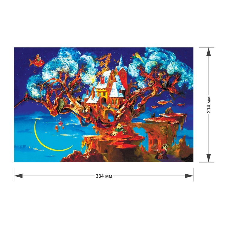 Деревянные пазлы DAVICI «Дерево сновидений» — картинка 2