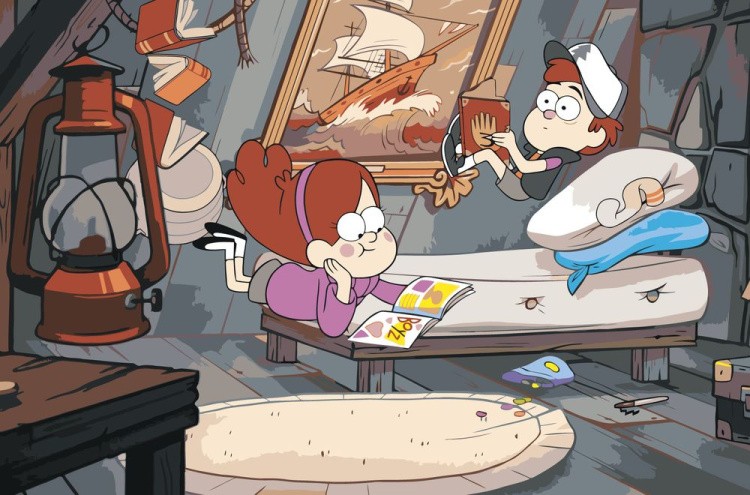 Картина по номерам «Gravity Falls Гравити Фолз: Мейбл и Диппер 3»