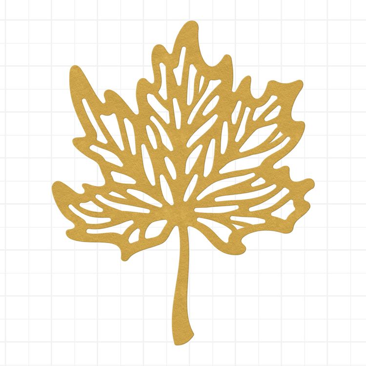 Нож для вырубки «Листик клена», 6,2x6,5 см, Mr.Painter — картинка 2