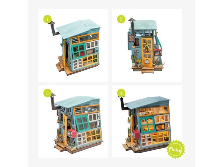 Набор для создания миниатюры (румбокс) «Чердачок» — картинка 4