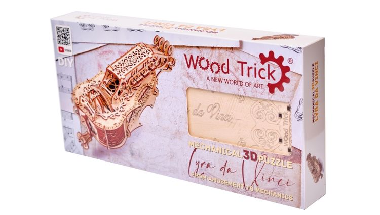 Деревянный конструктор Wood Trick «Лира Да Винчи» — картинка 10