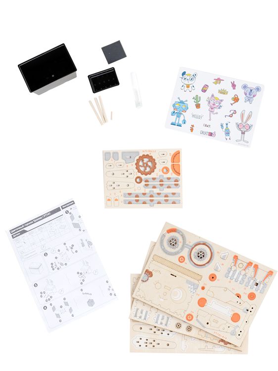 3D-пазл Цветочный горшок «Кролик», 66 элементов — картинка 2