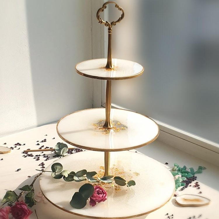 Заготовка для часов/фруктовницы (22 см) - Силиконовый молд, 1 шт., ResinArt — картинка 2