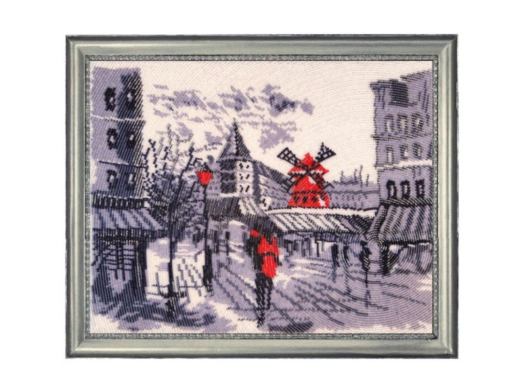 Набор для вышивания бисером «Мулен Руж в Париже»