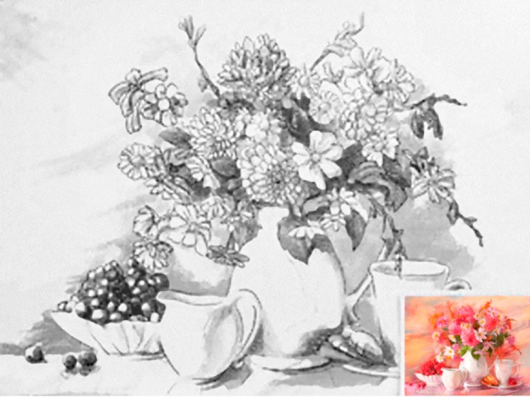 Холст «Живописный натюрморт» — картинка 2