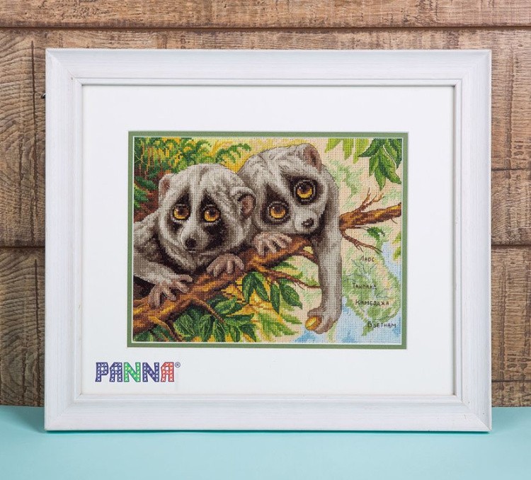 Набор для вышивания «Скромные лори» — картинка 2