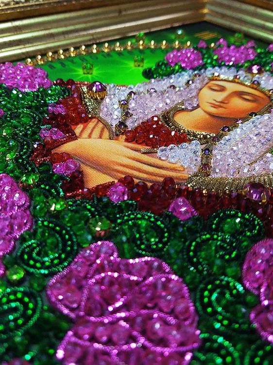 Набор вышивки хрустальными камнями «Умиление» — картинка 12