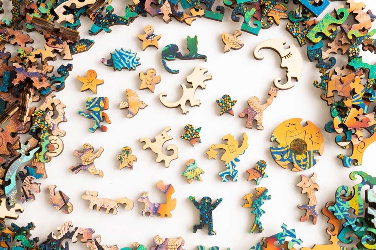 Деревянные пазлы DAVICI «Рождение звезды» — картинка 8