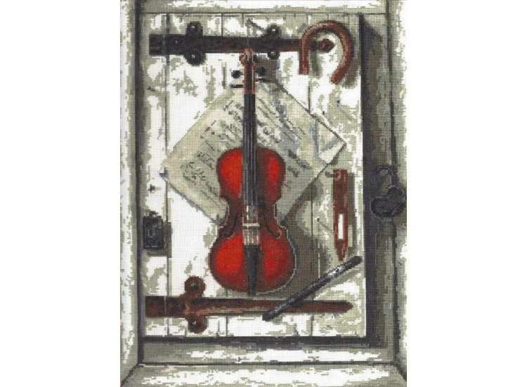 Набор для вышивания «Натюрморт со скрипкой»