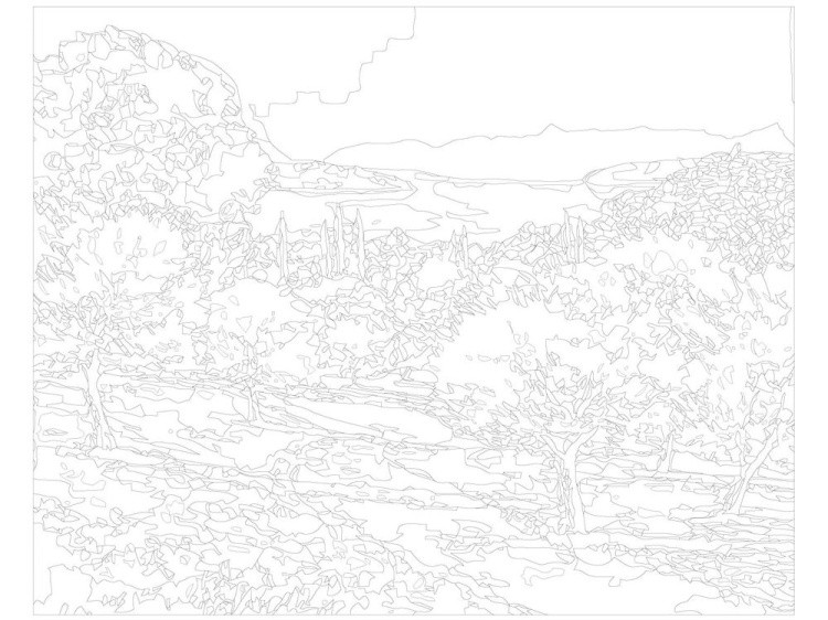 Картина по номерам «Дорога» — картинка 3