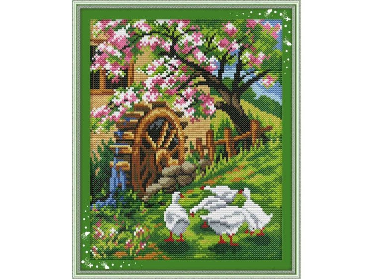 Набор для вышивания «Водяная мельница» — картинка 2