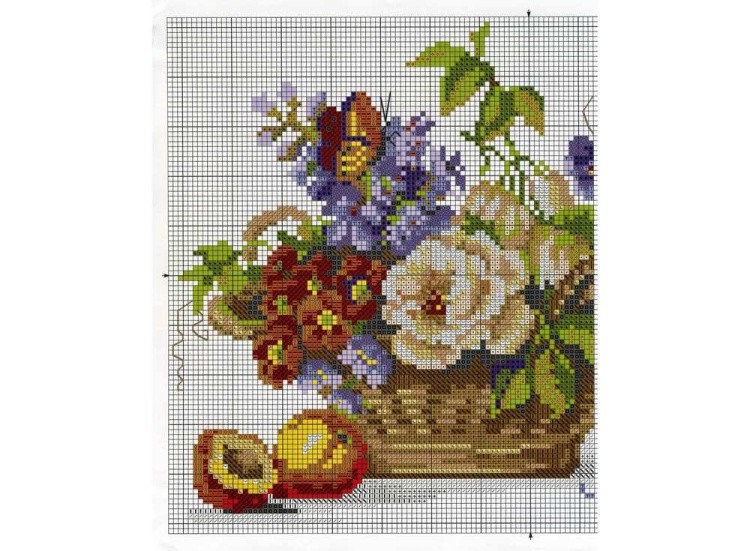 Набор для вышивания «Натюрморт с персиком» — картинка 2