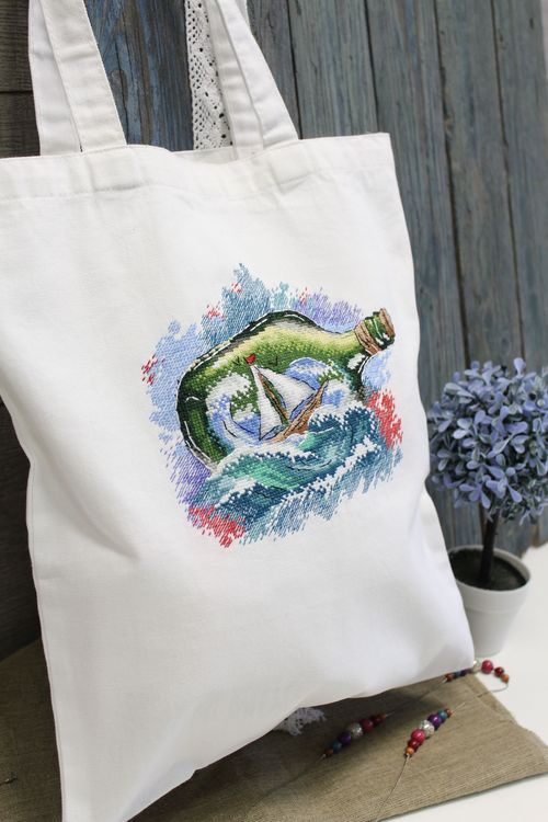 Набор для вышивания «Морское послание» — картинка 4