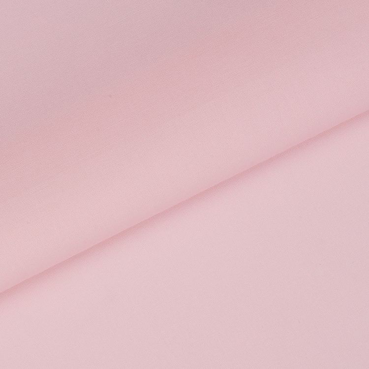 Ткань Поплин стрейч, 1 м х 150 см, 125 г/м², цвет: бледно-розовый, TBY — картинка 2