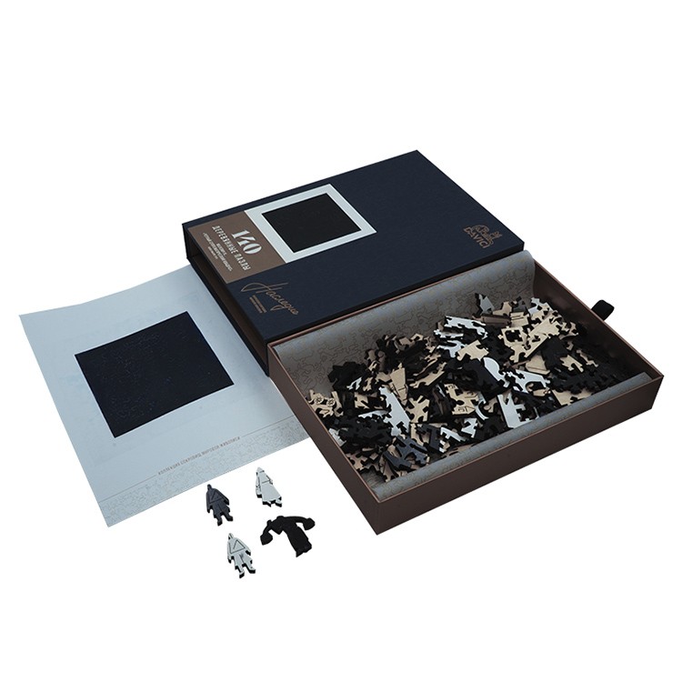 Деревянные пазлы DAVICI «Черный супрематический квадрат» — картинка 7