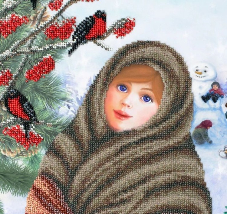 Набор для вышивания «На зимней опушке» — картинка 2