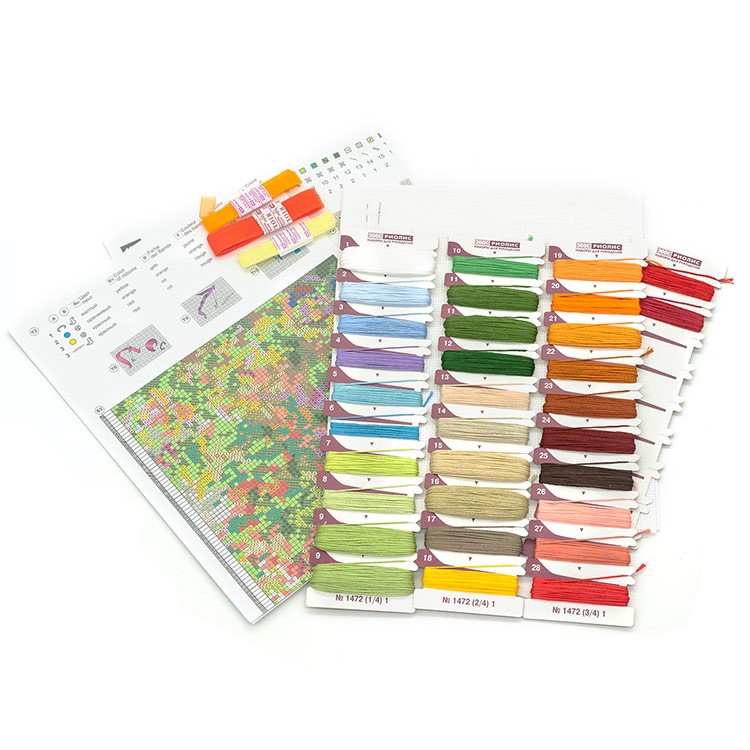 Набор для вышивания «У фонтана» — картинка 3