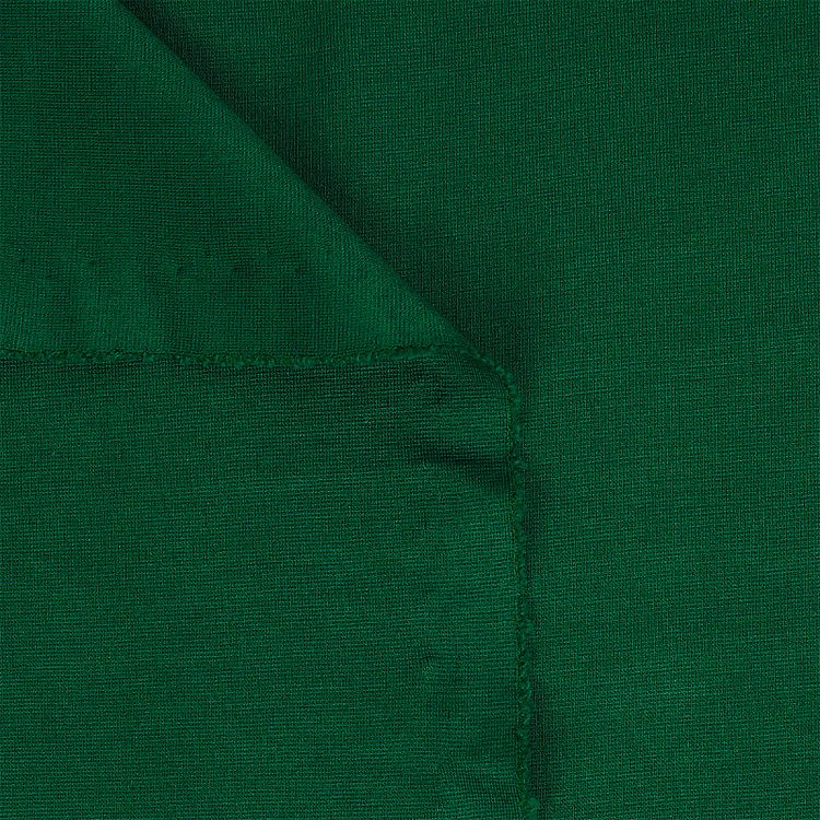 Ткань Джерси, 1 м x 155 см, 350 г/м², цвет: темно-зеленый, TBY — картинка 4