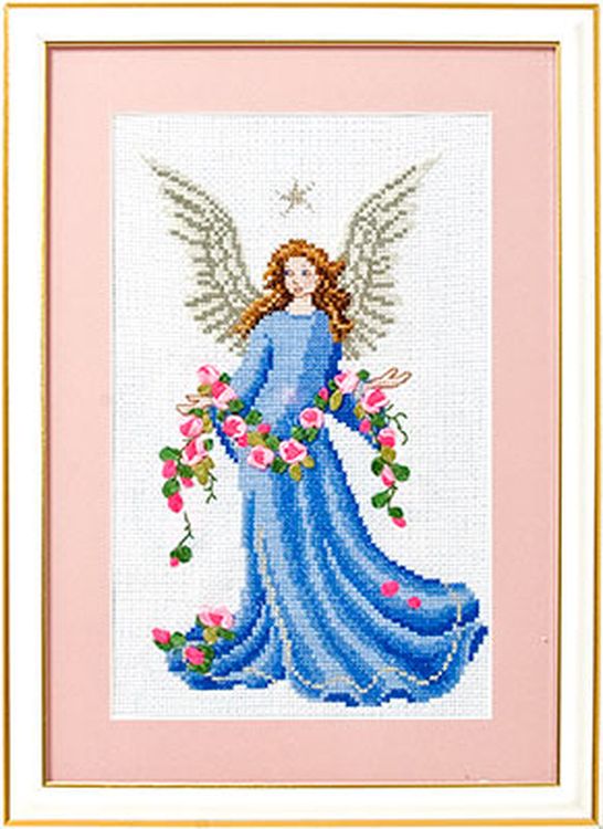 Набор для вышивания «Ангел с розами» — картинка 3