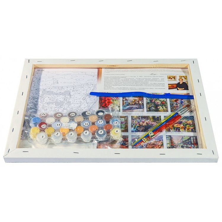 Картина по номерам «Октябрь на Николо-Ямской» — картинка 3