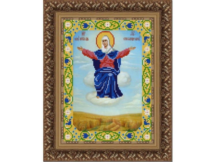 Рисунок на ткани «Богородица Спорительница Хлебов»