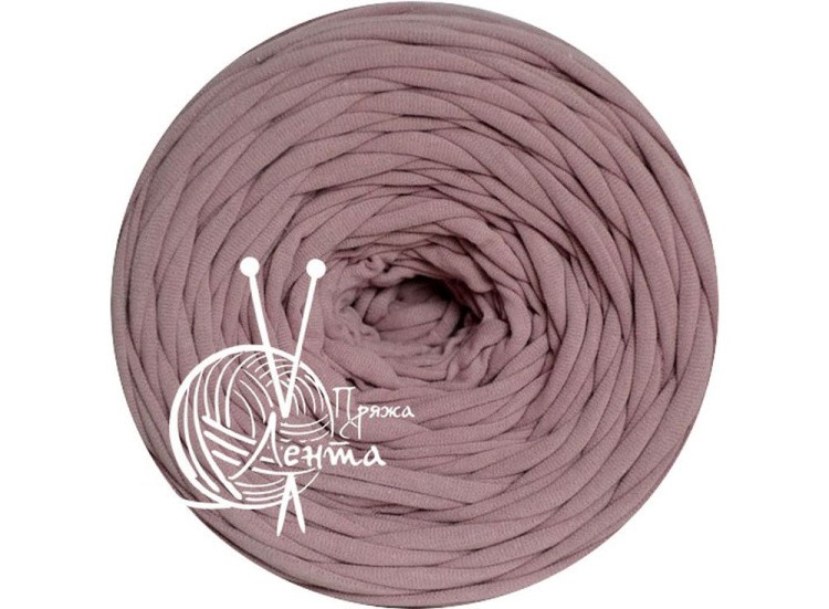 Пряжа Лента (пыльная роза) 330-380 г — картинка 2