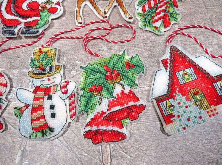 Набор для вышивания «Christmas Toys Kit nr.1» — картинка 2