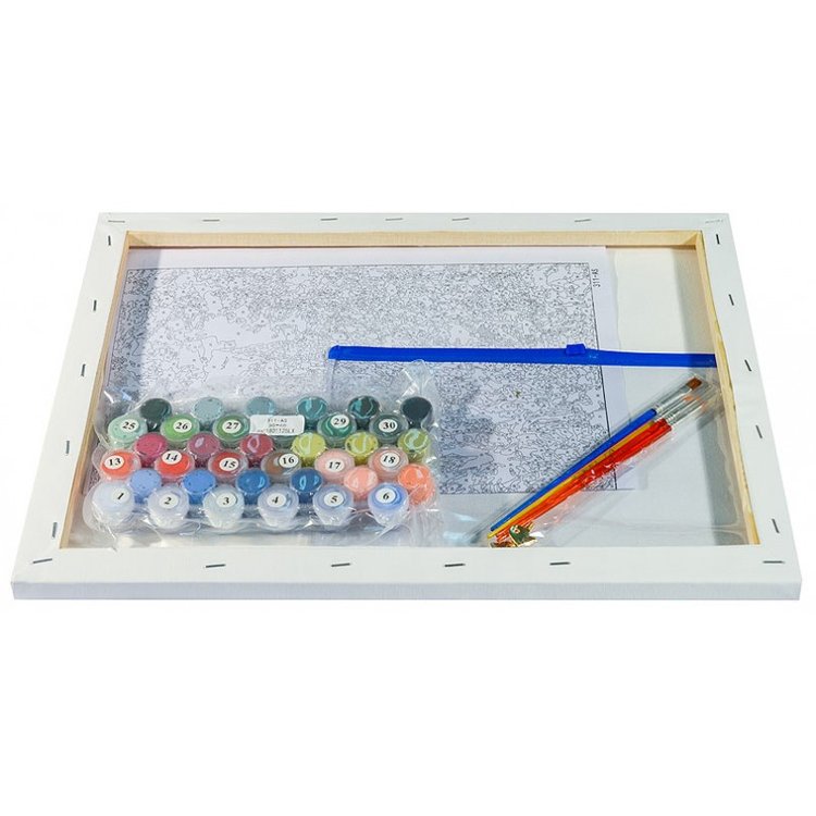 Картина по номерам «На неведомых дорожках» — картинка 3