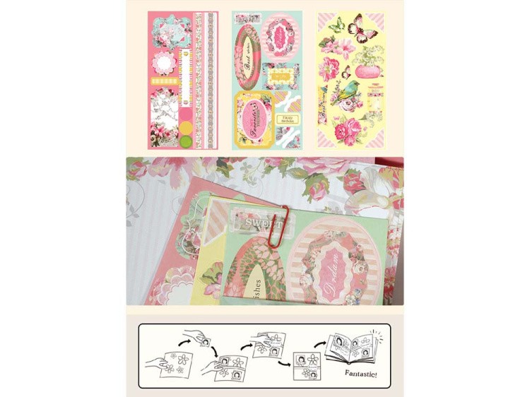 Набор для создания альбома «Нежность» — картинка 6